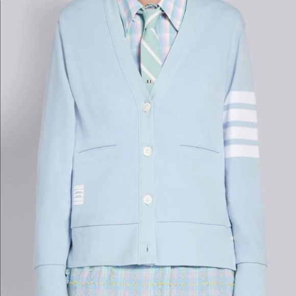 Thom Browne Sweaters - Thom Browne classic 4 bar cardigan